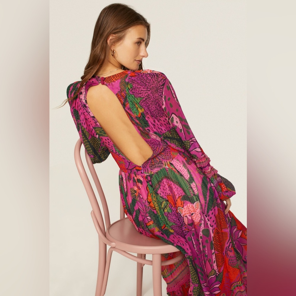 FARM Rio Pink Cool Leopards Maxi - Picture 5 of 8